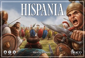 3!DRAHIS01 Hispania Board Game published by Draco Ideas