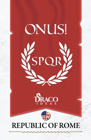 3!DRAONA01 Onus! Card Game: Armies I: Rome Republic Expansion published by Draco Ideas