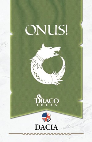 3!DRAONA09 Onus! Card Game: Armies IX: Dacia Expansion published by Draco Ideas