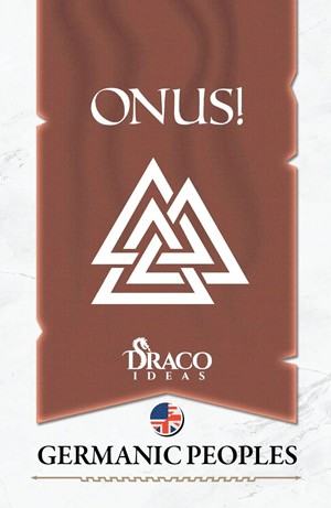 3!DRAONA10 Onus! Card Game: Armies X: Germanic People Expansion published by Draco Ideas
