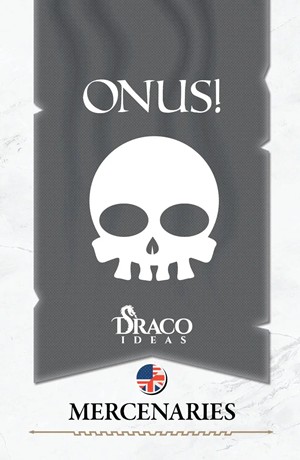 3!DRAONA13 Onus! Card Game: Armies XIII: Mercenaries Expansion published by Draco Ideas