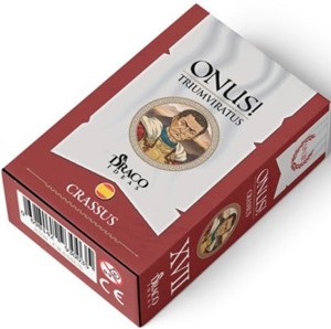 2!DRAONA17 Onus! Card Game: Triumviratus XVII: Crassus Expansion published by Draco Ideas