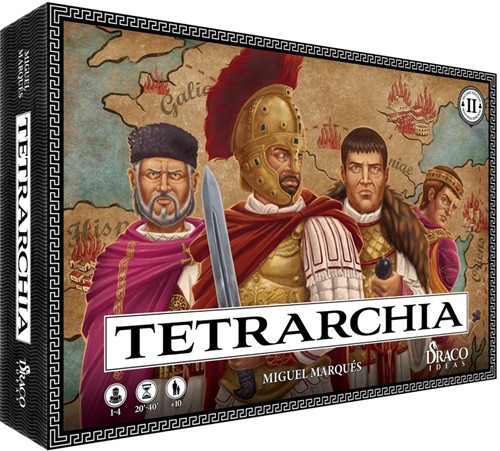 DRATET01 Tetrarchia Board Game published by Draco Ideas