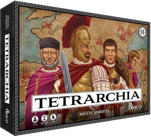 3!DRATET01 Tetrarchia Board Game published by Draco Ideas