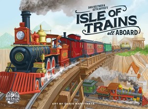DRNIT001 Isle Of Trains Card Game: All Aboard published by Dranda Games