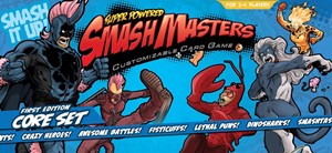2!DUGSMC001 Super Powered Smash Masters Card Game: Core Set published by Dark Unicorn Games