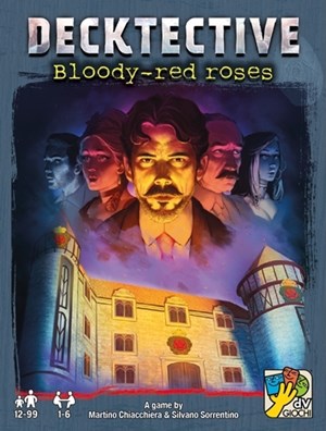 DVG5715 Decktective Card Game: Bloody-Red Roses published by daVinci Editrice