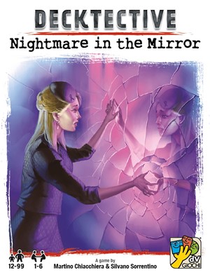 DVG5730 Decktective Card Game: Nightmare In The Mirror published by daVinci Editrice