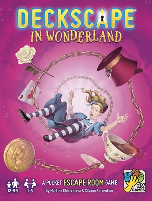 2!DVG5745 Deckscape Card Game: In Wonderland published by daVinci Editrice