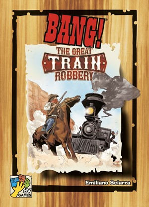 DVG9117 Bang! Card Game: The Great Train Robbery Expansion published by daVinci Editrice