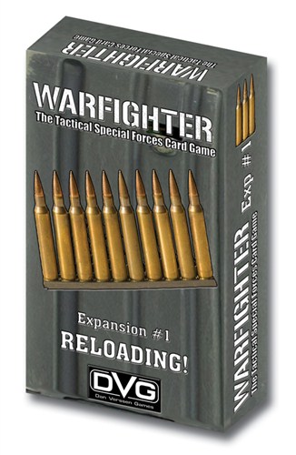 DVV1030A Warfighter Card Game: Expansion 1: Reloading published by Dan Verssen Games