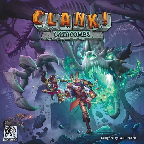 DWD02006 Clank! Deck Building Adventure Board Game: Catacombs published by Direwolf Digital