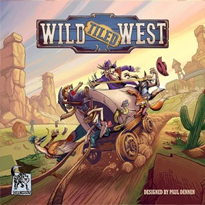 DWD07000 Wild Tiled West Board Game published by Direwolf Digital