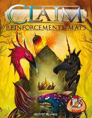 DWGCLMRMAP011495 Claim Card Game: Reinforcements: Maps published by Deep Water Games