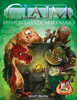 DWGCLMRMER011495 Claim Card Game: Reinforcements: Mercenaries published by Deep Water Games