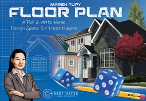 DWGFP100 Floor Plan Game published by Deep Water Games