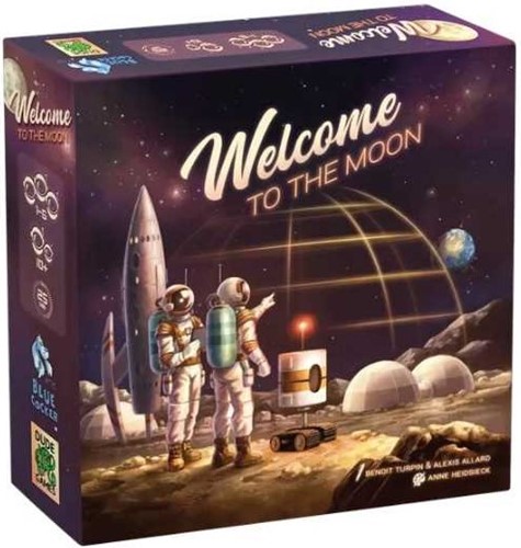 DWGWTMOON01 Welcome To The Moon Game published by Blue Cocker Games