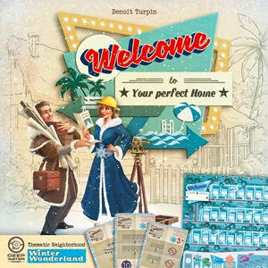 DWGWTXWIN Welcome To Your Perfect Home Game: Winter Neighborhood Expansion published by Deep Water Games