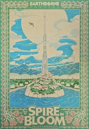 EBR024 Earthborne Rangers Card Game: Spire In Bloom Valley Expansion published by Earthborne Games