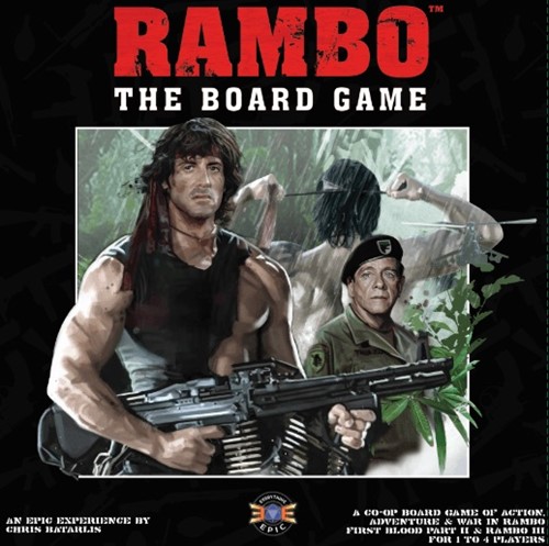 EEGRAMBOCORE Rambo The Board Game published by Everything Epic Games