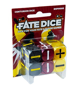 EHP9005 Fate RPG: Centurion Dice published by Evil Hat Productions