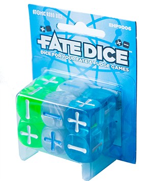 EHP9006 Fate RPG: Atomic Robo Dice published by Evil Hat Productions