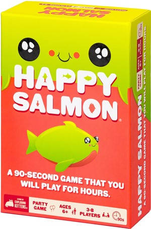 2!EKCHSCORE1 Happy Salmon Card Game published by Exploding Kittens