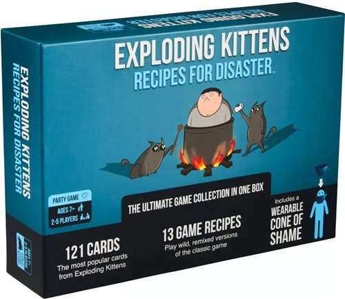Exploding Kittens Card Game: Recipes For Disaster Expansion