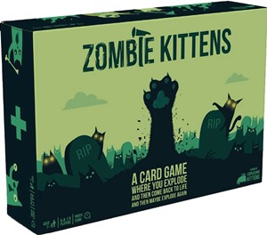 2!EKGZOMB6 Zombie Kittens Card Game published by Exploding Kittens