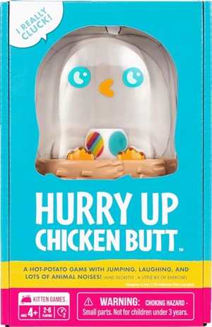 EKHUCBCORE4 Hurry Up Chicken Butt Card Game published by Exploding Kittens