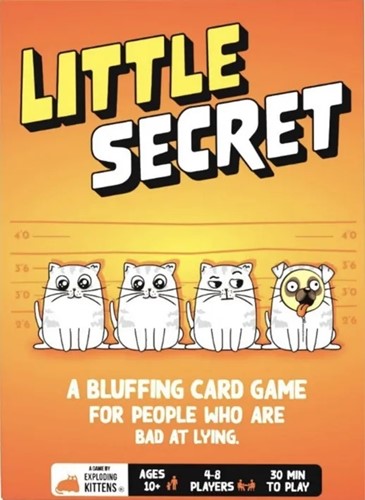 EKLISECORE4 Little Secret Card Game published by Exploding Kittens