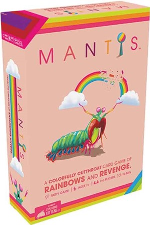 2!EKMNTSCORE5 Mantis Card Game published by Exploding Kittens