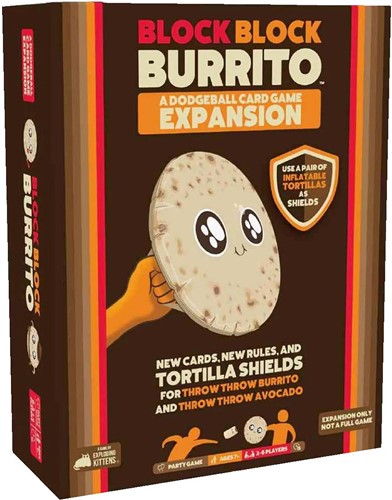 Throw Throw Burrito Card Game: Block Block Burrito Expansion