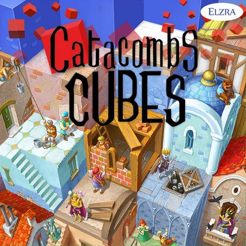 ELZ1600 Catacombs Cubes Board Game published by Elzra Corporation