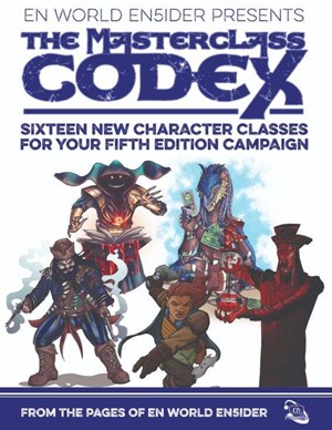 ENP5003 Dungeons And Dragons RPG: The Masterclass Codex: 16 New Character Classes published by EN Publishing