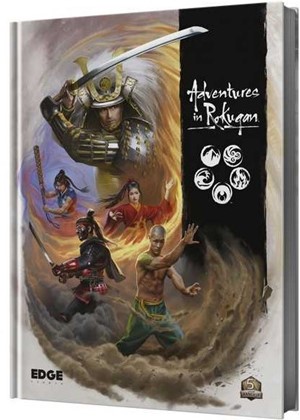 ESAIR01EN Legend Of The Five Rings RPG: Adventures In Rokugan: Core Rulebook published by Edge Entertainment Studio
