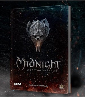 2!ESMNR01EN Dungeons And Dragons RPG: Midnight Legacy Of Darkness published by Edge Entertainment Studio