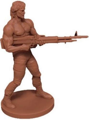 EVL09001 Everyday Heroes RPG: Rambo Miniature published by Evil Genius Gaming