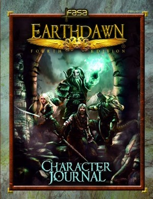 FAS14105 Earthdawn RPG 4th Edition: Character Journal published by FASA Games