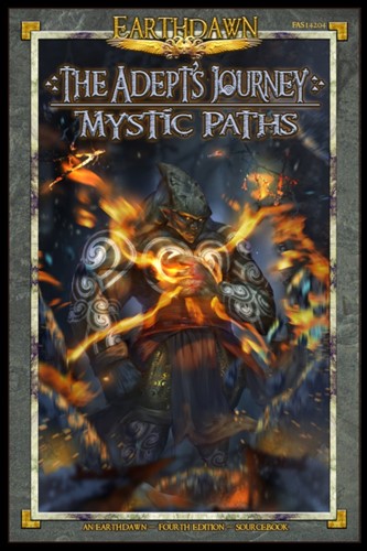 FAS14204 Earthdawn RPG 4th Edition: The Adept's Journey: Mystic Paths published by FASA Games