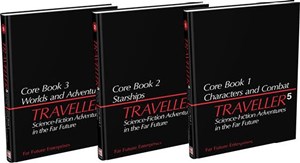 FFE0300SC Traveller5 RPG: Core Rules Set (Slipcase Edition) published by Far Future Enterprises