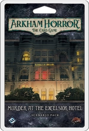 FFGAHC38 Arkham Horror LCG: Murder At The Excelsior Hotel Scenario Pack published by Fantasy Flight Games