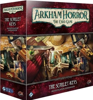 3!FFGAHC69 Arkham Horror LCG: The Scarlet Keys Investigator Expansion published by Fantasy Flight Games