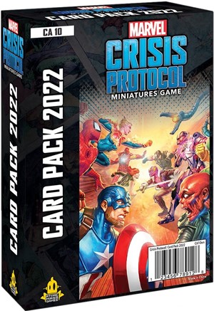 2!FFGCA10 Marvel Crisis Protocol Miniatures Game: Card Pack 2022 published by Fantasy Flight Games