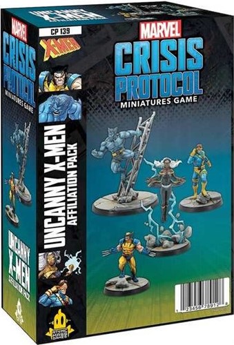FFGCP139 Marvel Crisis Protocol Miniatures Game: Uncanny X-Men Affiliation Pack published by Fantasy Flight Games