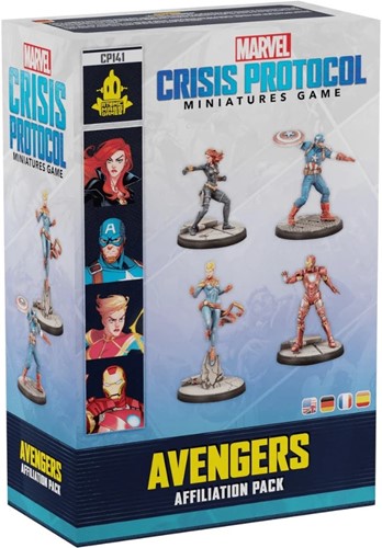 Marvel Crisis Protocol Miniatures Game: Avengers Affiliation Pack