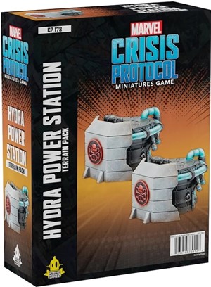 2!FFGCP178 Marvel Crisis Protocol Miniatures Game: Hydra Power Station Terrain Pack published by Fantasy Flight Games