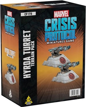 2!FFGCP179 Marvel Crisis Protocol Miniatures Game: Hydra Turret Terrain Pack published by Fantasy Flight Games