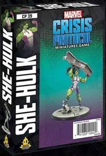 FFGCP39EN Marvel Crisis Protocol Miniatures Game: She Hulk Expansion published by Fantasy Flight Games