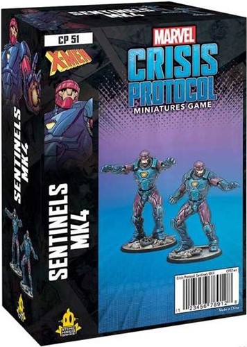 FFGCP51 Marvel Crisis Protocol Miniatures Game: Sentinel MK IV Expansion published by Fantasy Flight Games